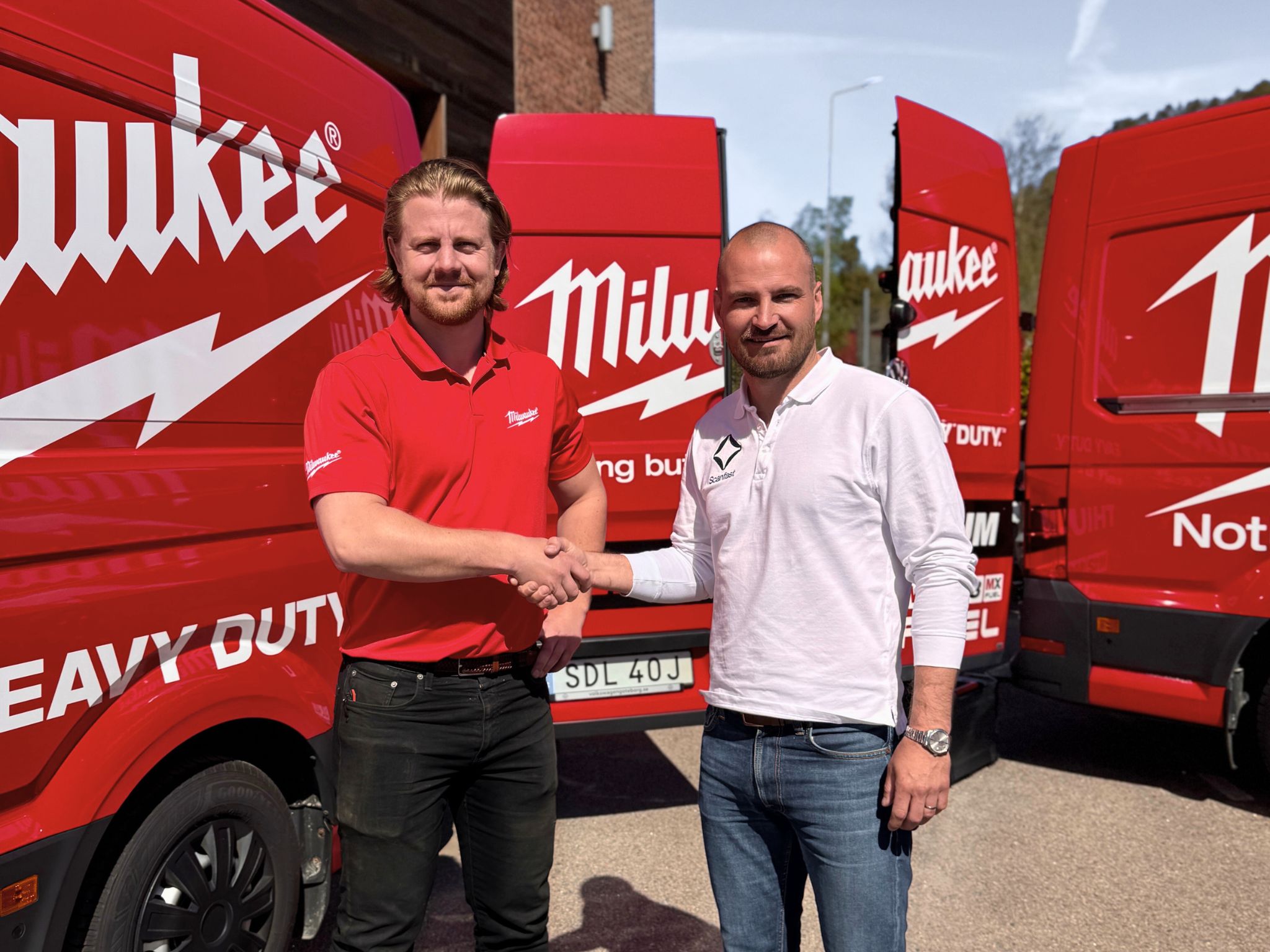 Milwaukee - partner till Scanfast för batteridrivna elverktyg